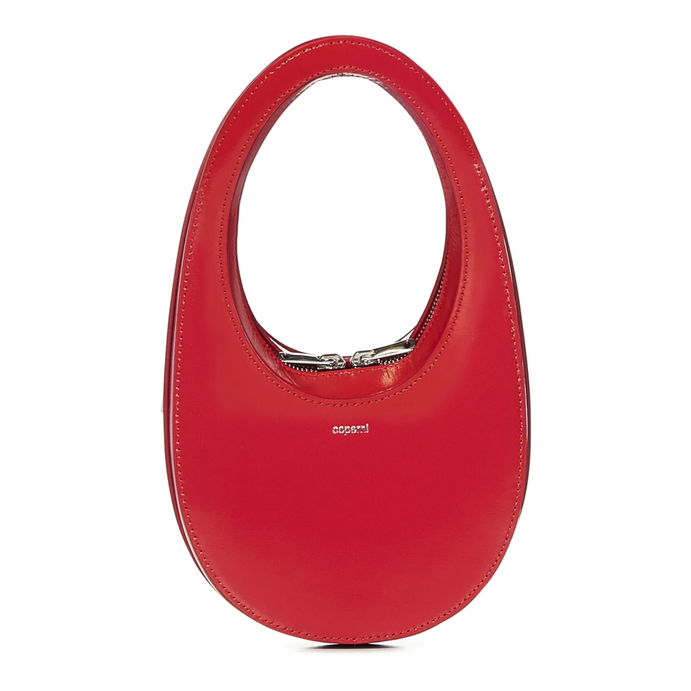 Coperni Rode Gloss Mini Swipe Tas Red Dames