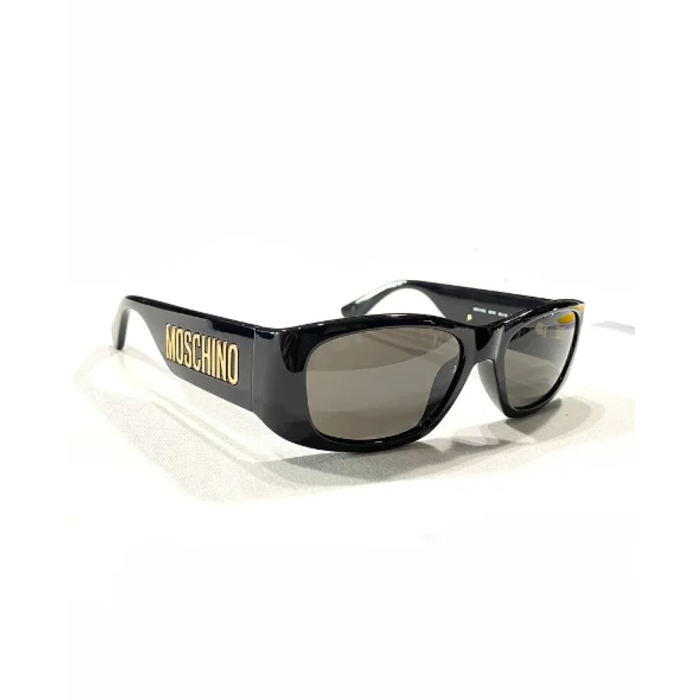 Moschino Pre-Owned Pre-owned Plastic sunglasses Black Dames