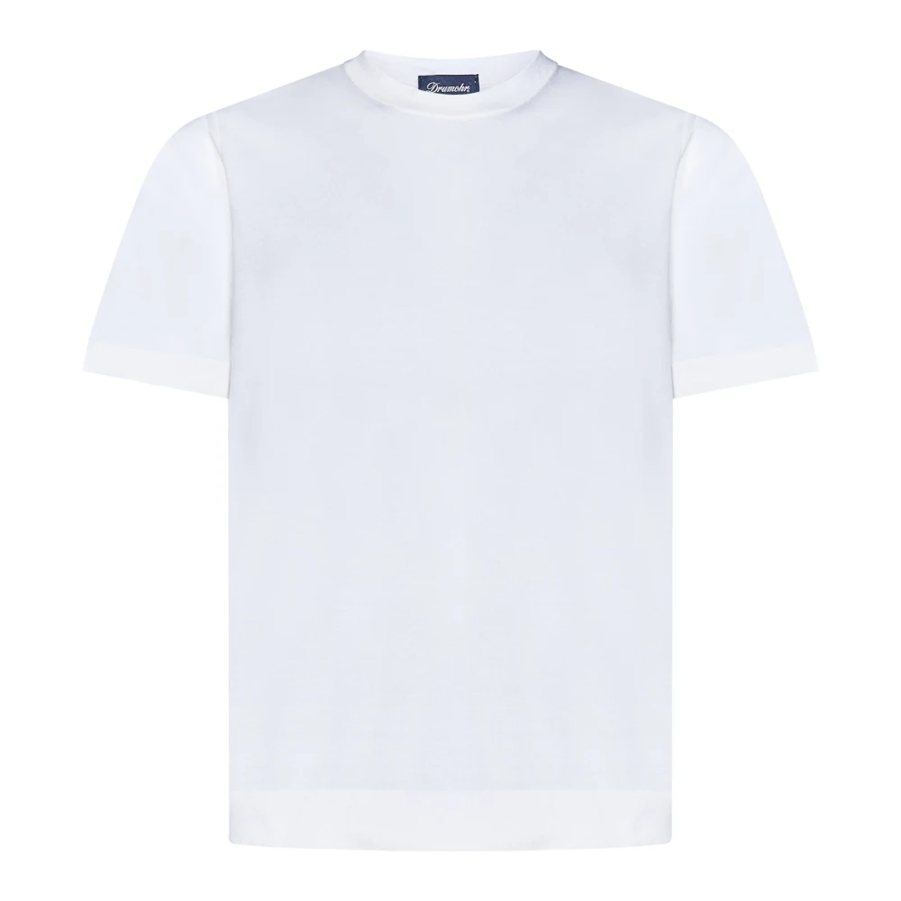 Drumohr - Tops > T-Shirts - White - Drumohr - Modalova