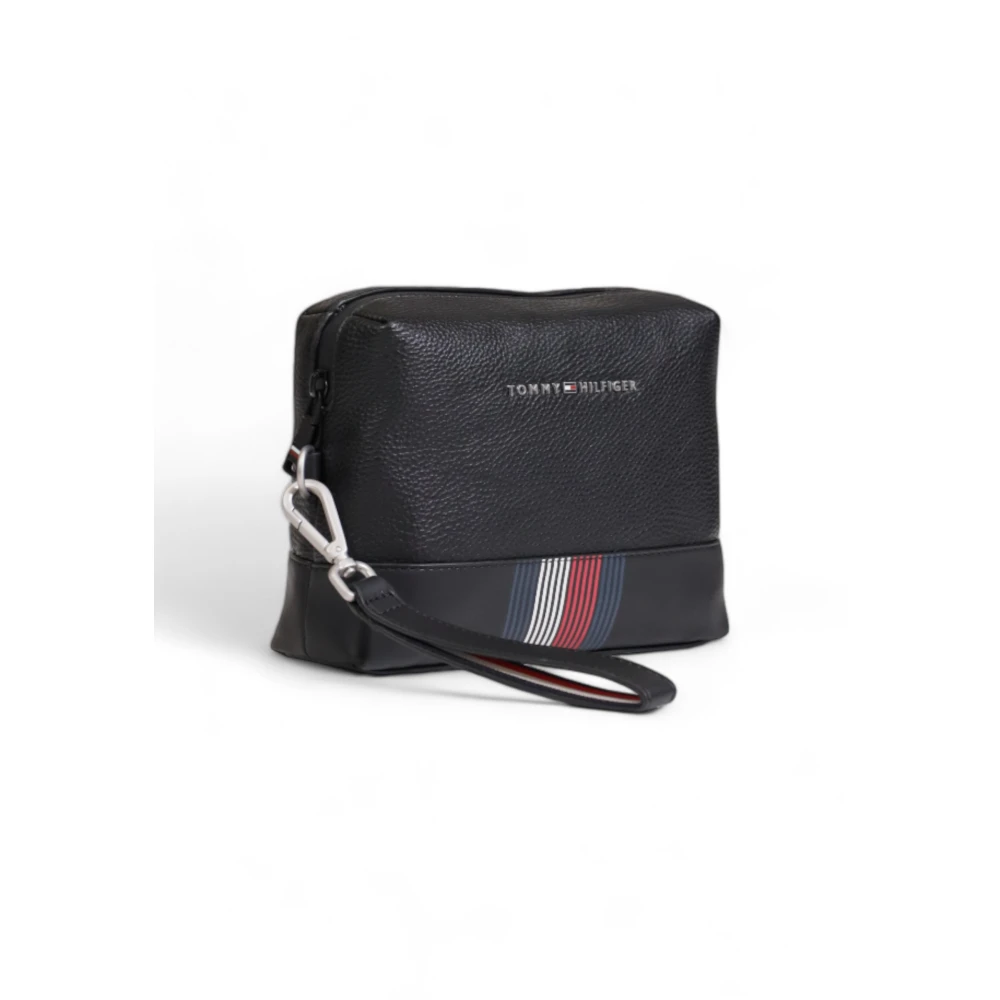 Tommy Hilfiger Transit Pouch Herfst Winter Collectie Black Heren