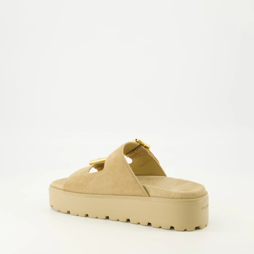 Prada Platform Mules