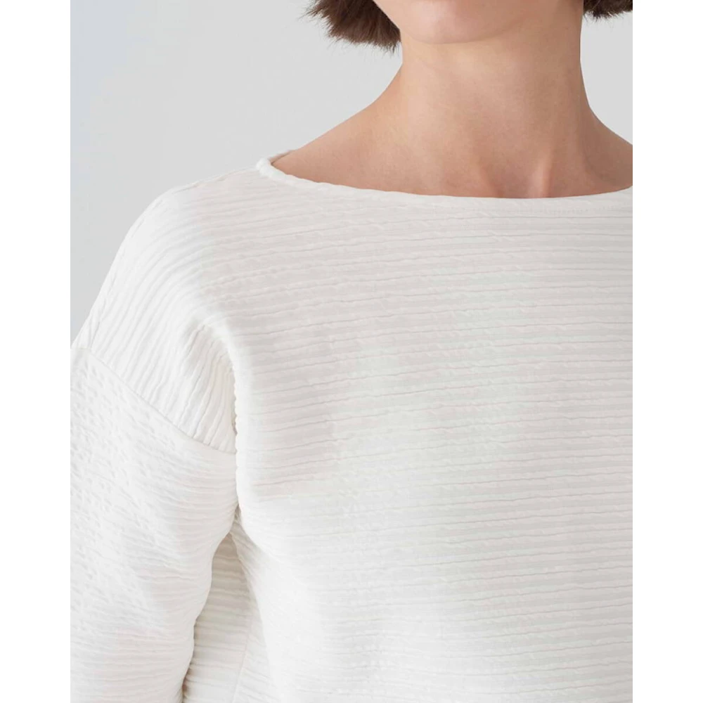 Opus Stijlvolle Gottoman Sweat Beige Dames