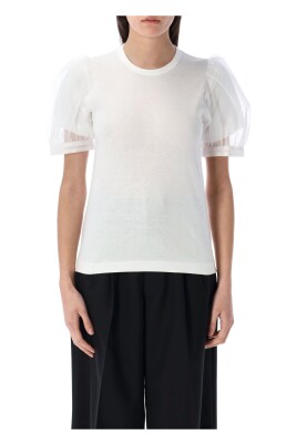 hvid-puffaermer-t-shirt