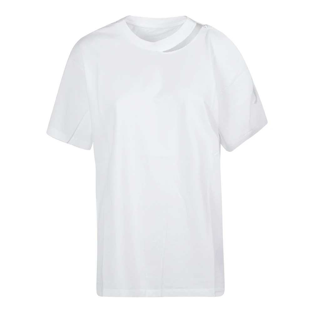 MM6 Maison Margiela Stijlvolle T-shirts en Polos White Dames