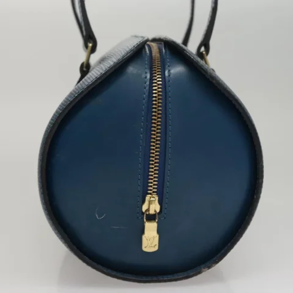 Louis Vuitton Vintage Pre-owned Leather handbags Blue Dames