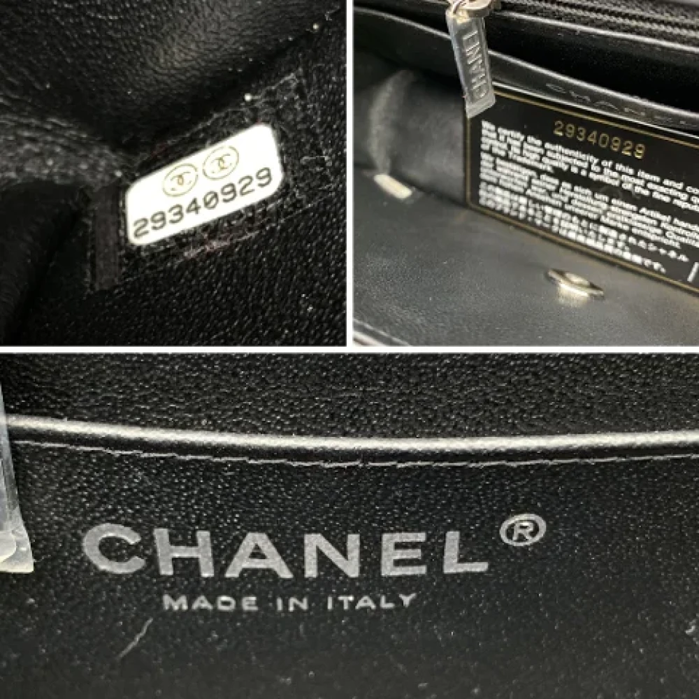 Chanel Vintage Pre-owned Leather chanel-bags Red Dames
