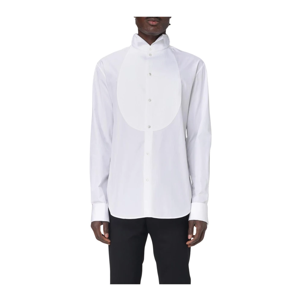 Emporio Armani Herren Weiß Shirts, Xlgröße: