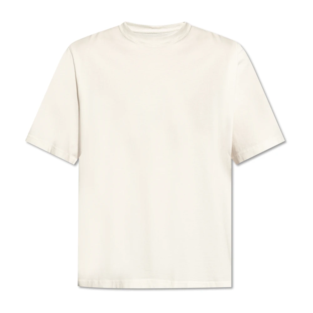 Moose Knuckles Henri T-Shirt Loose Fit White Heren