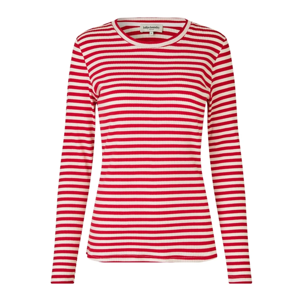Lollys Laundry Women's Red Long Sleeve T-Shirts, Xl, Long Sleeve Tops
