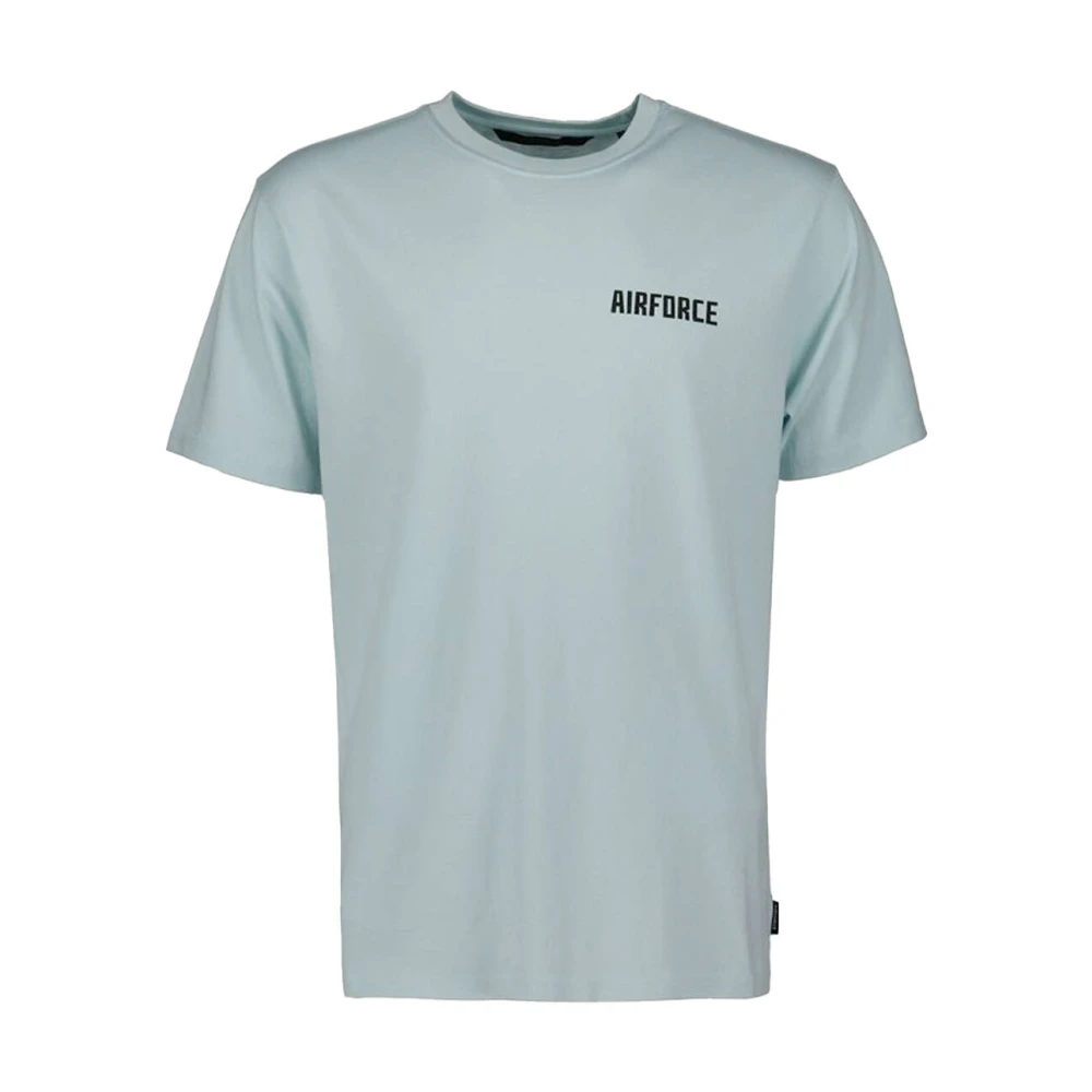 Airforce Korte Mouw Grafisch T-shirt Gem1068 Blue Heren