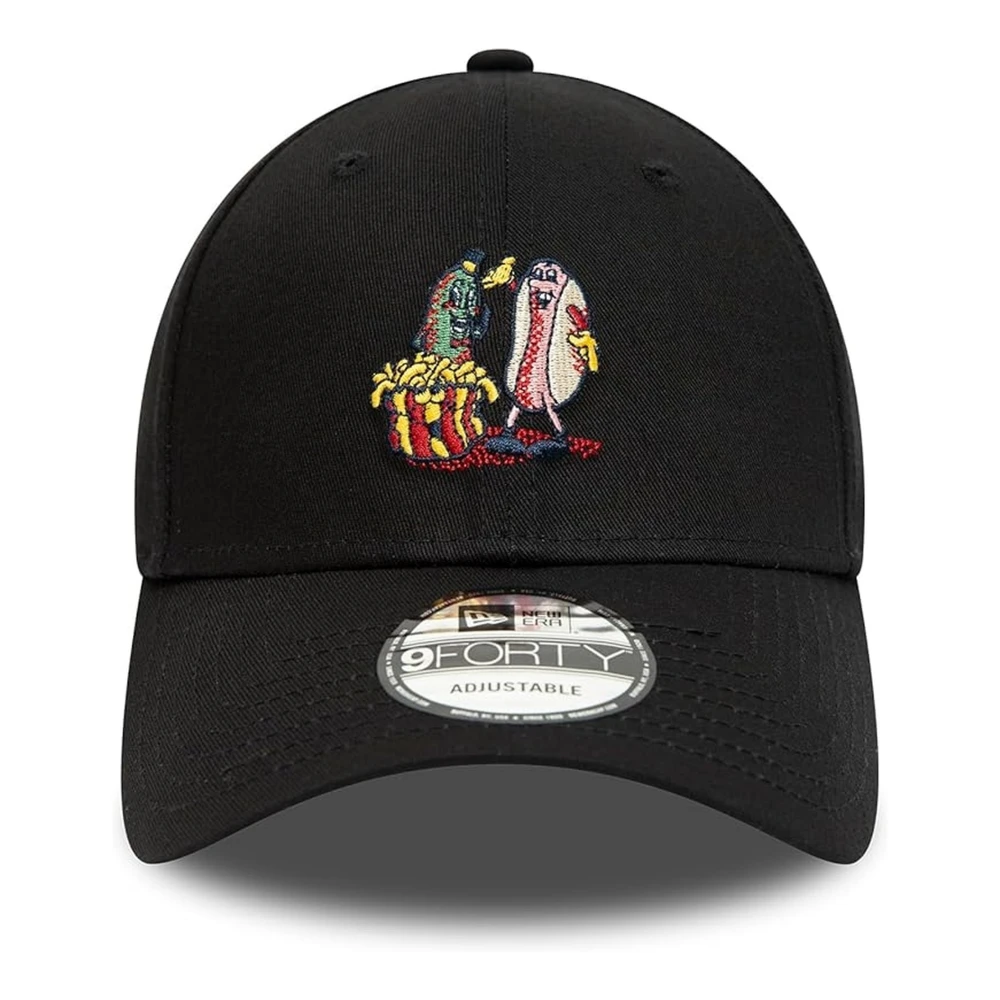 new era Zwarte Gewassen Half Time Pet met Puppies Black Heren