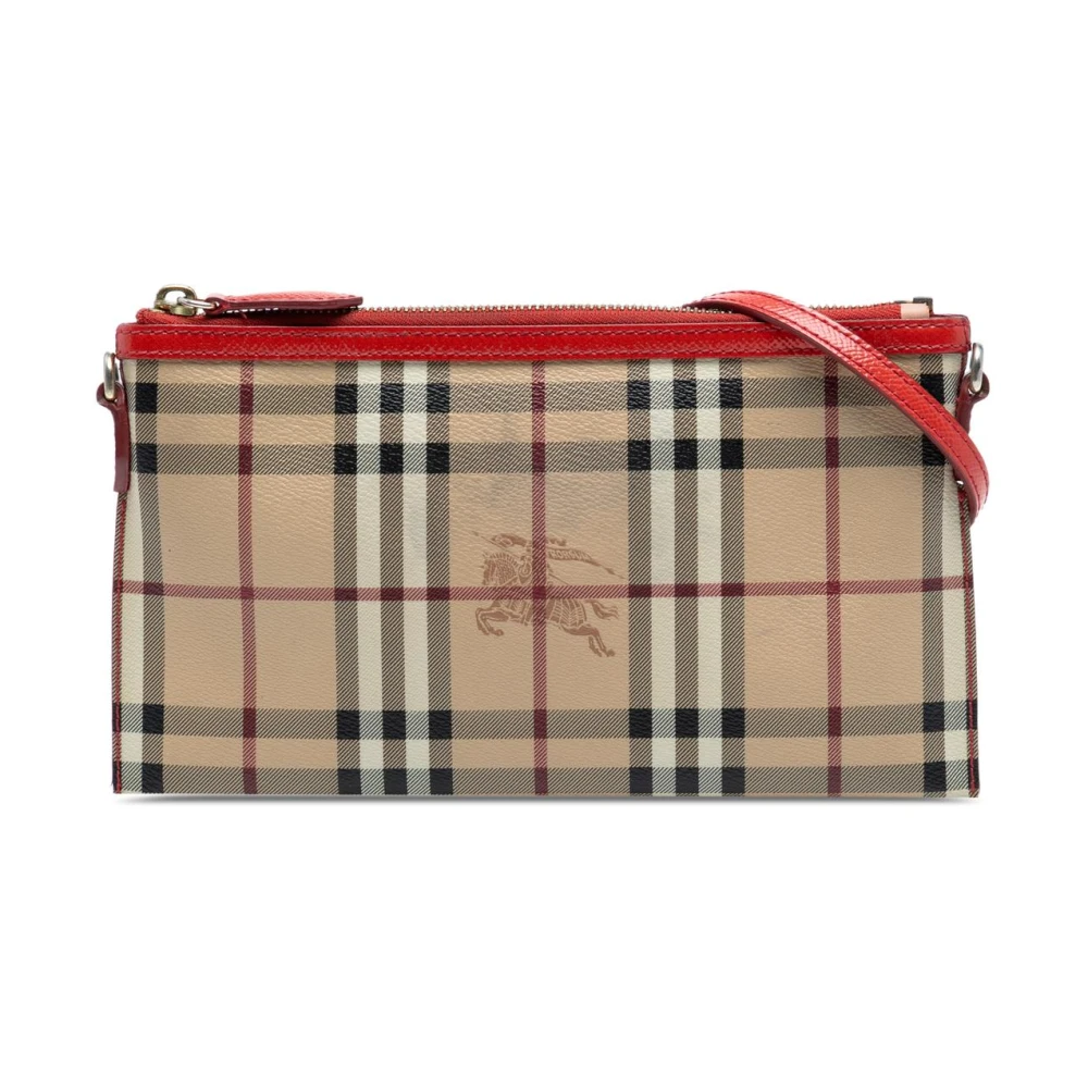 Burberry Vintage Women's Pre-Owned Plaid Crossbody Bag
