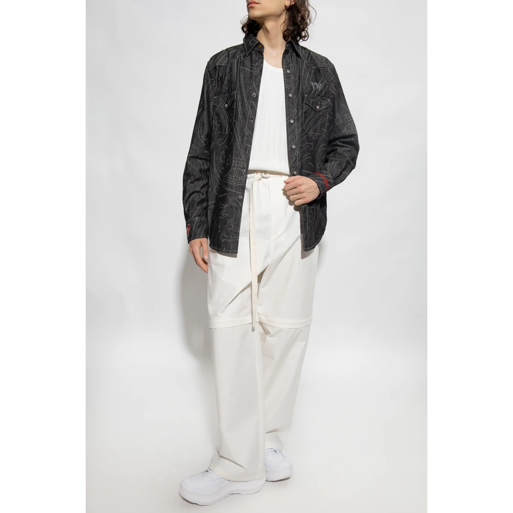 AllSaints Madison geribbelde mouwloze T-shirt White Heren