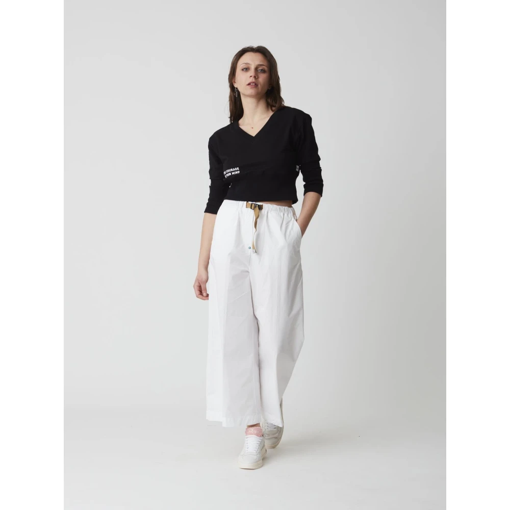 White Sand Katoenen broek White Dames