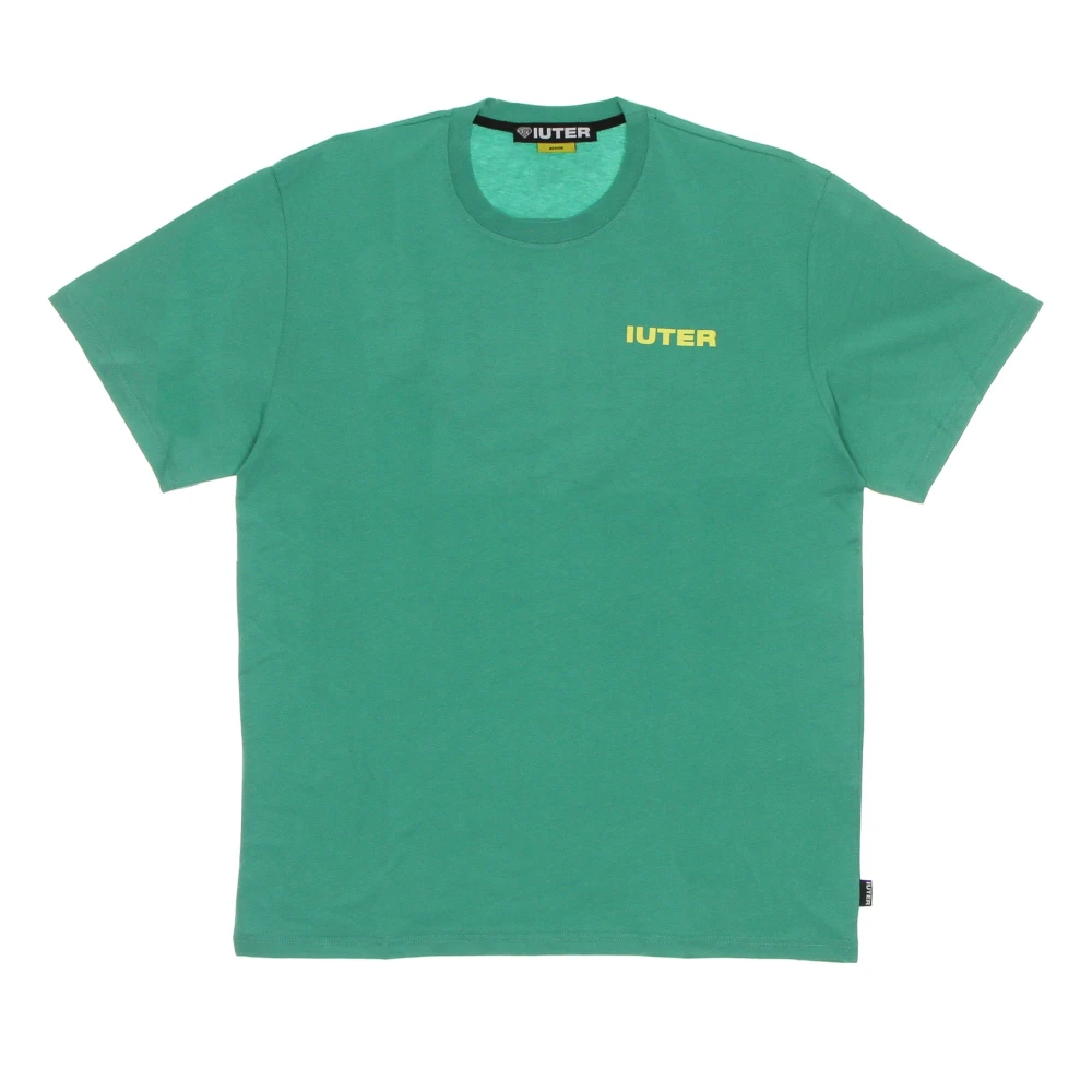 Iuter Logo Tee Emerald Heren T-shirt Green Heren