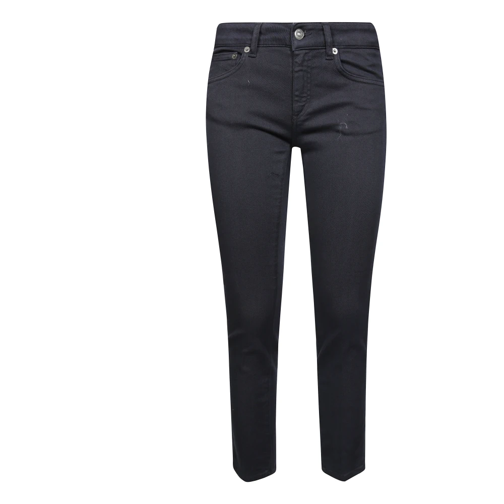 Dondup Slim Fit Rose Bull Broek Blue Dames