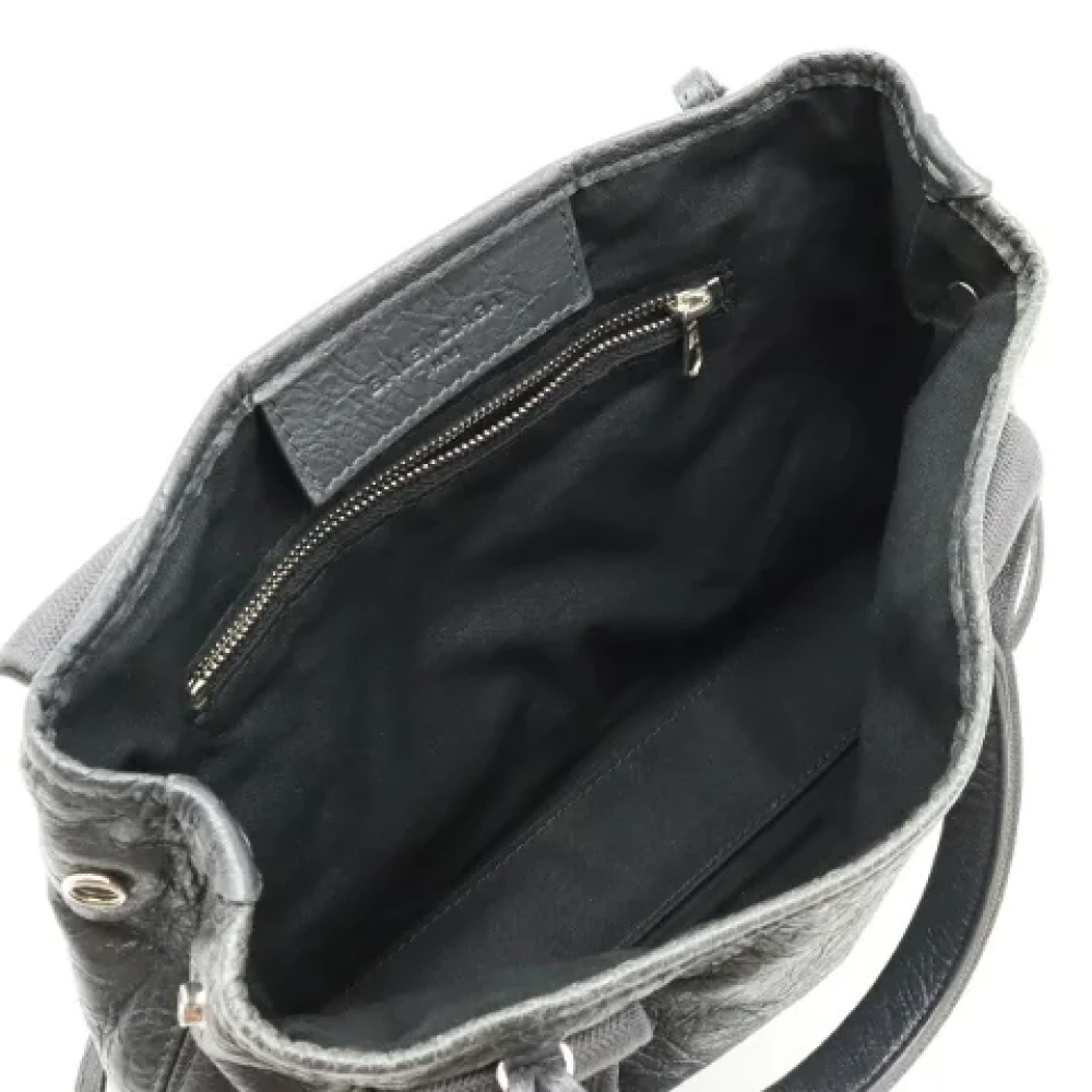 Balenciaga Vintage Pre-owned Leather balenciaga-bags Black Dames