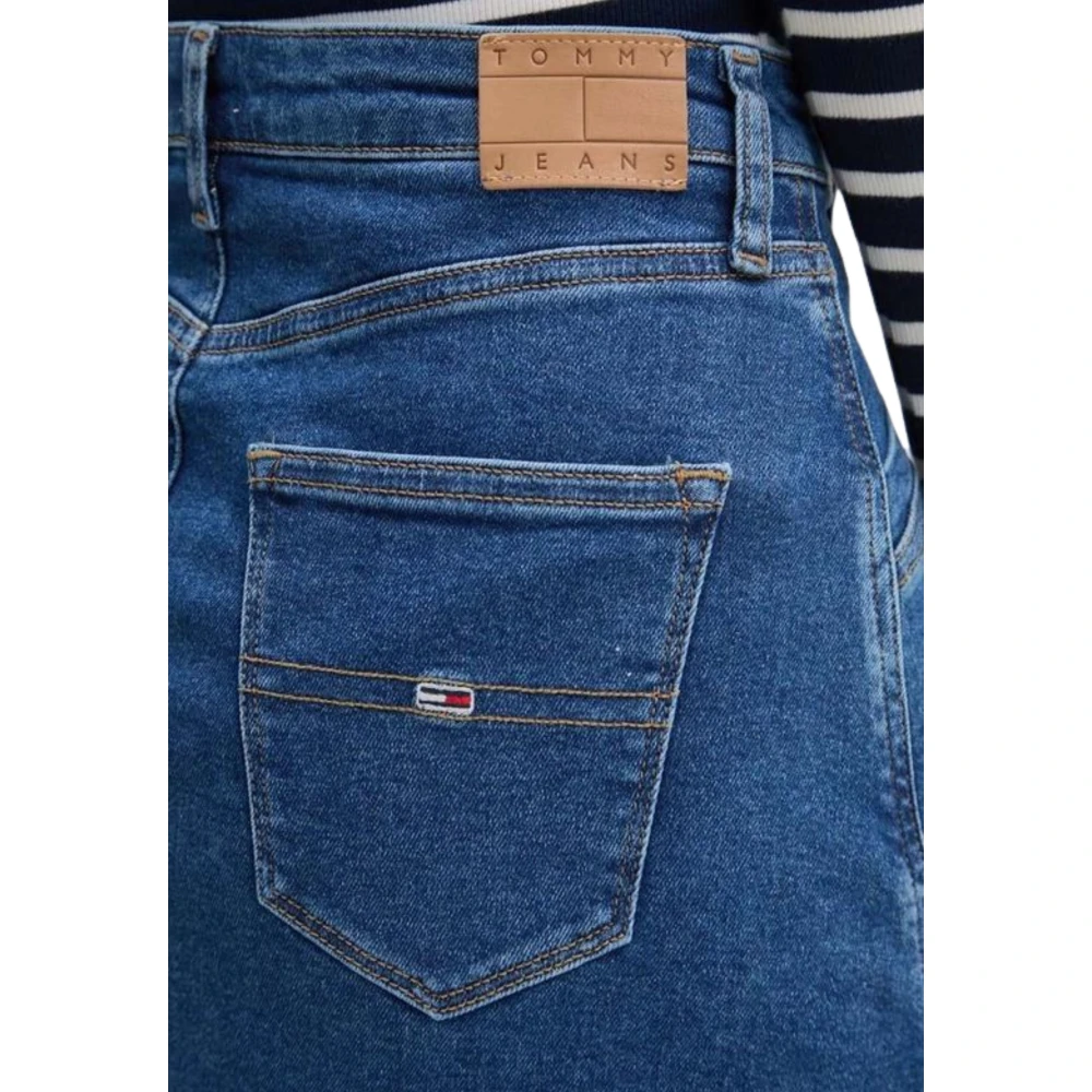 Tommy Hilfiger Denim Rok Flared Jeans Blue Dames