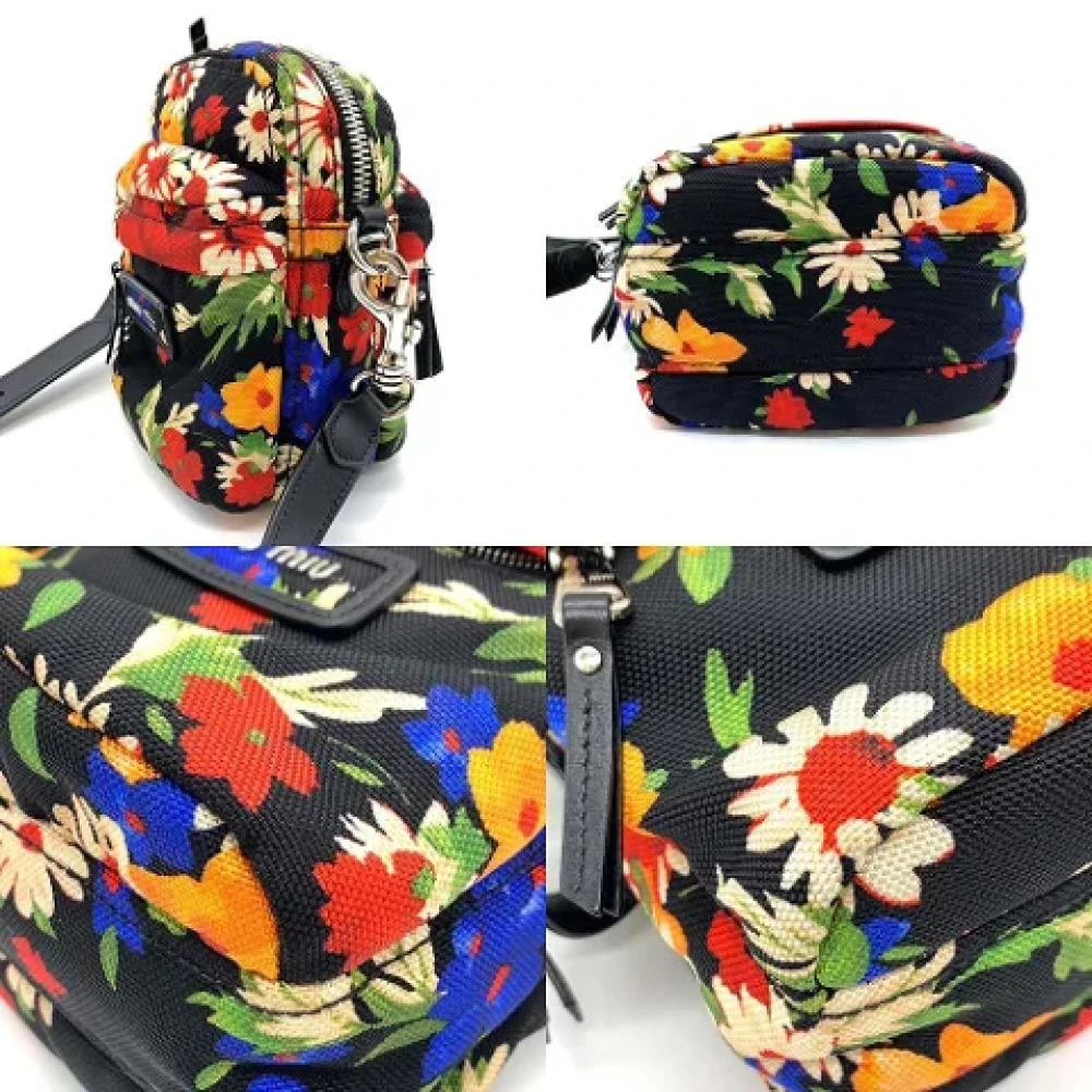 Miu Pre-owned Canvas shoulder-bags Multicolor Dames