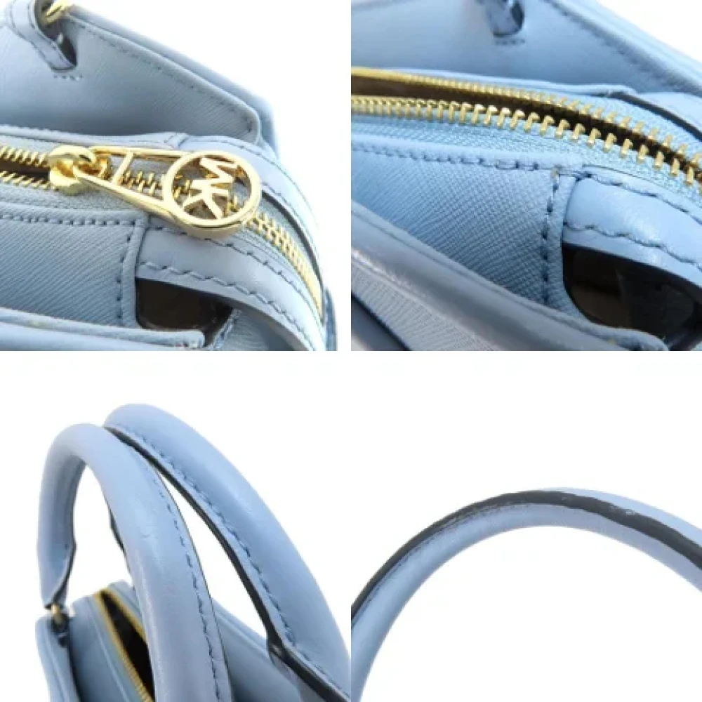 Michael Kors Pre-owned Leather handbags Blue Dames