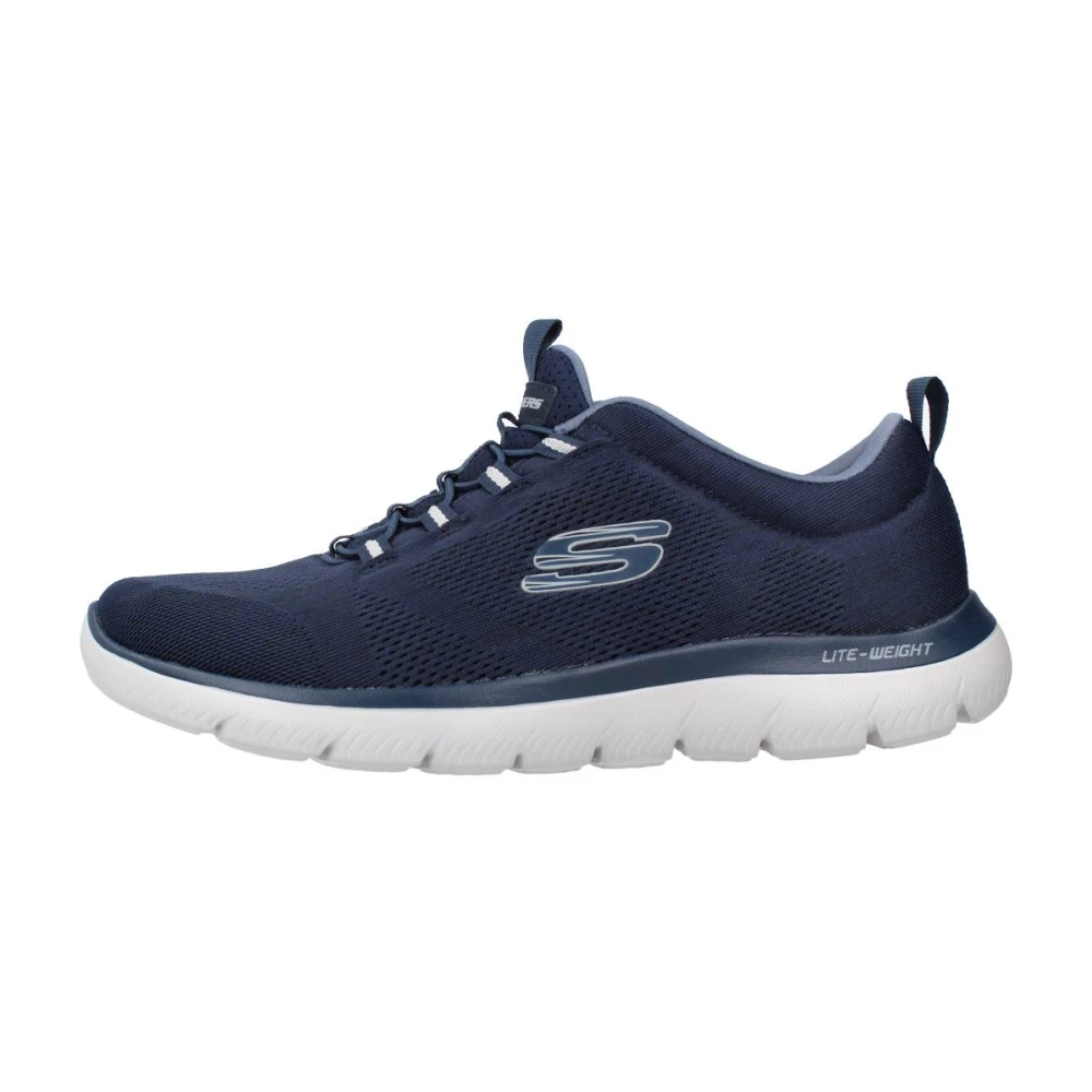 Skechers Moderne Stijlvolle Sneakers Heren Schoenen Blauw