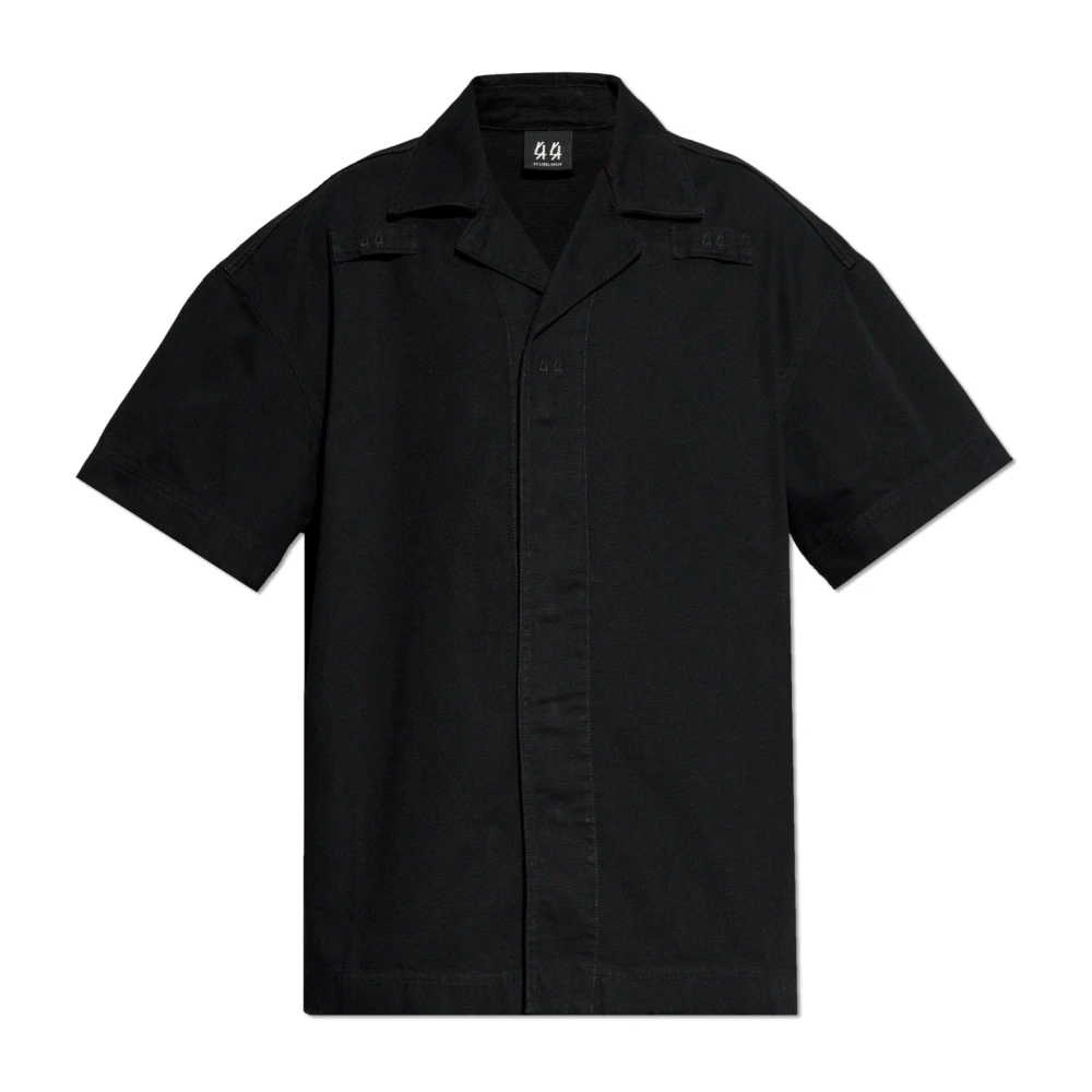 44 Label Group Denim overhemd Black Heren