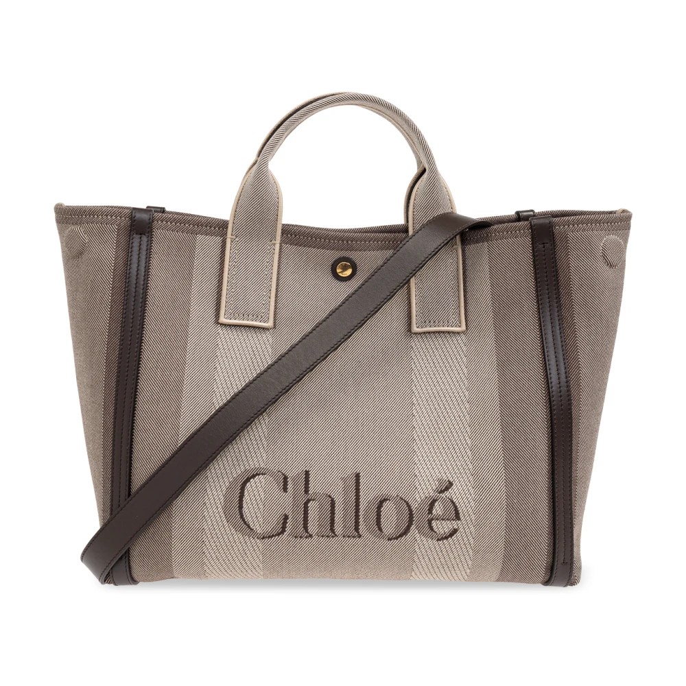 Chloé Tas Dragen Medium Beige Dames