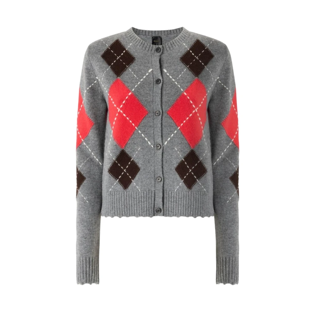 Pinko Vrouw Grijs Truien & Vesten Dames, Xs, Cardigans