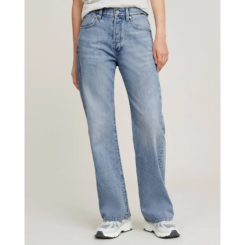 G-Star Bowey 3D Boyfriend Jeans Blue Dames