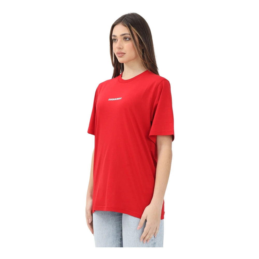 Dsquared2 - Tops > T-Shirts - Red - Dsquared2 - Modalova