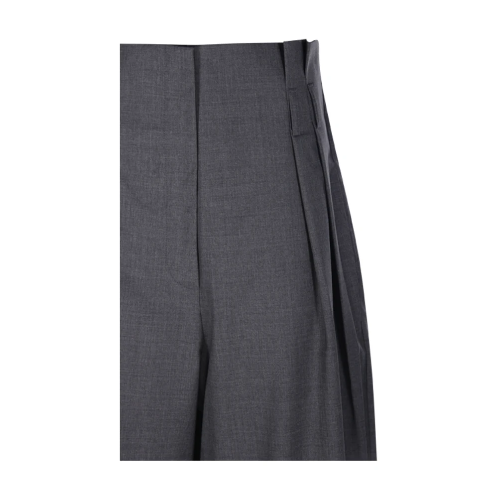 Róhe Donkergrijze Paperbag Taille Broek Gray Dames