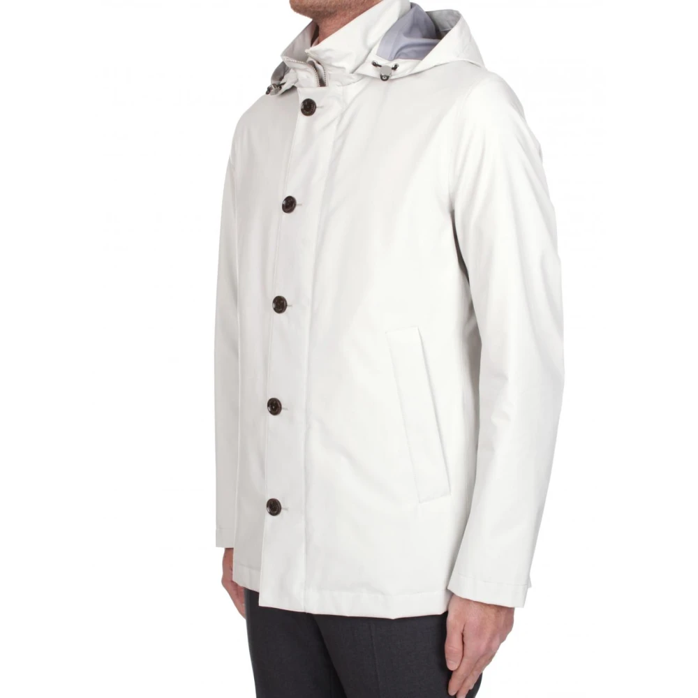 Montecore Polyester Puffer en Parka Jassen White Heren