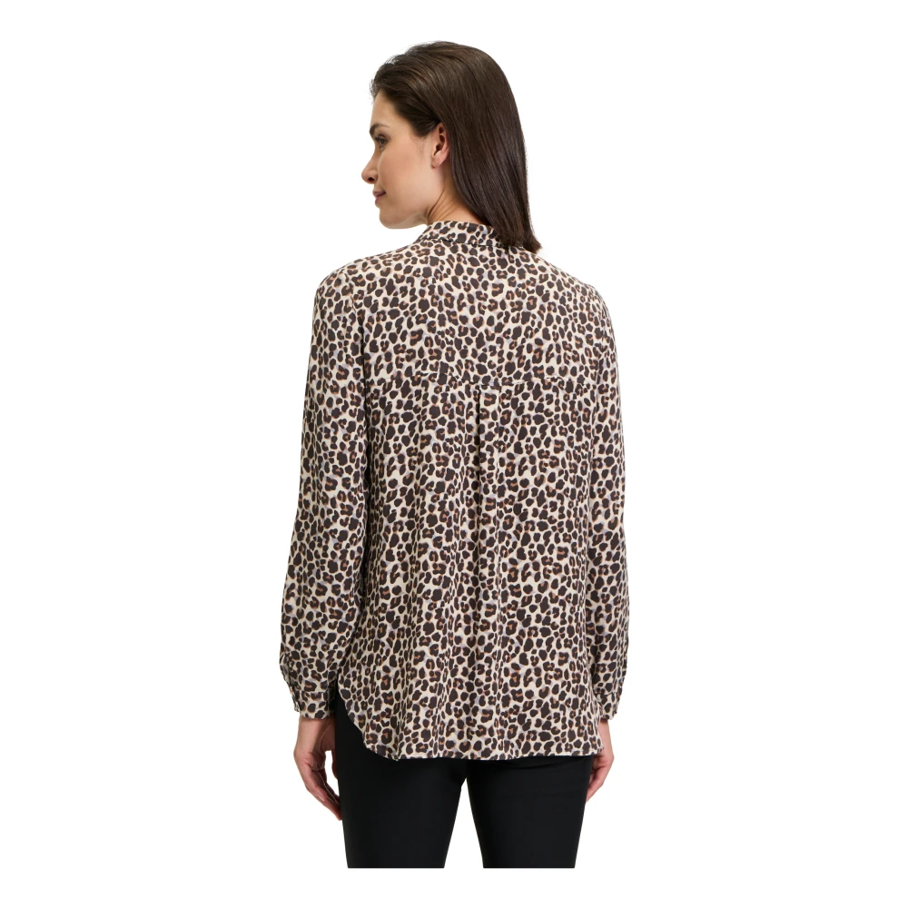 Betty Barclay Gestreepte Blouse met Kraag Multicolor Dames