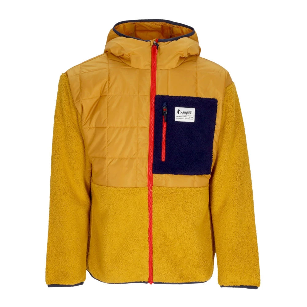 Cotopaxi Hybride Sherpa Hoodie Jas Yellow Heren