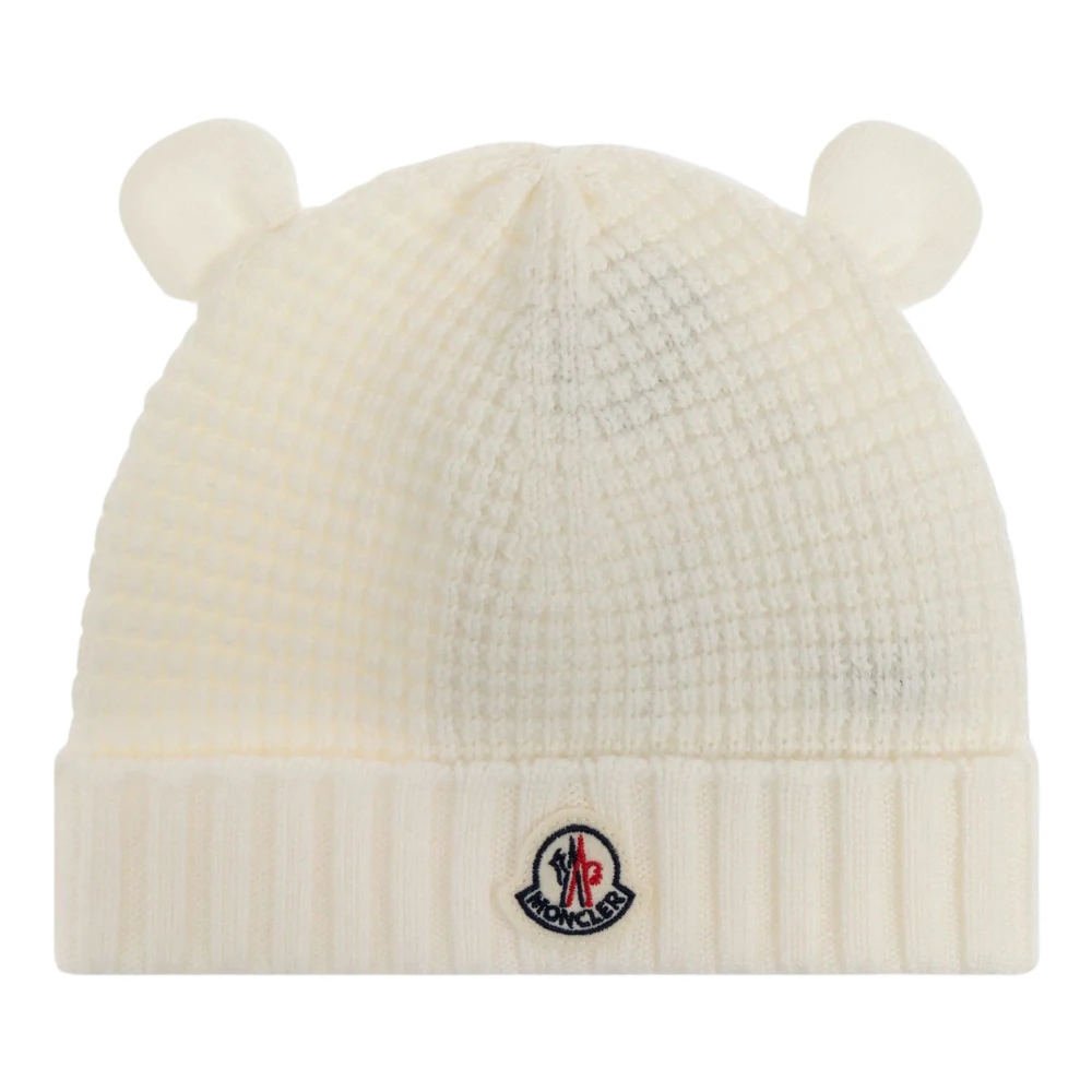 Moncler Hat - Female - Hats & Caps - Beige - 2XS - Kids - Image 3