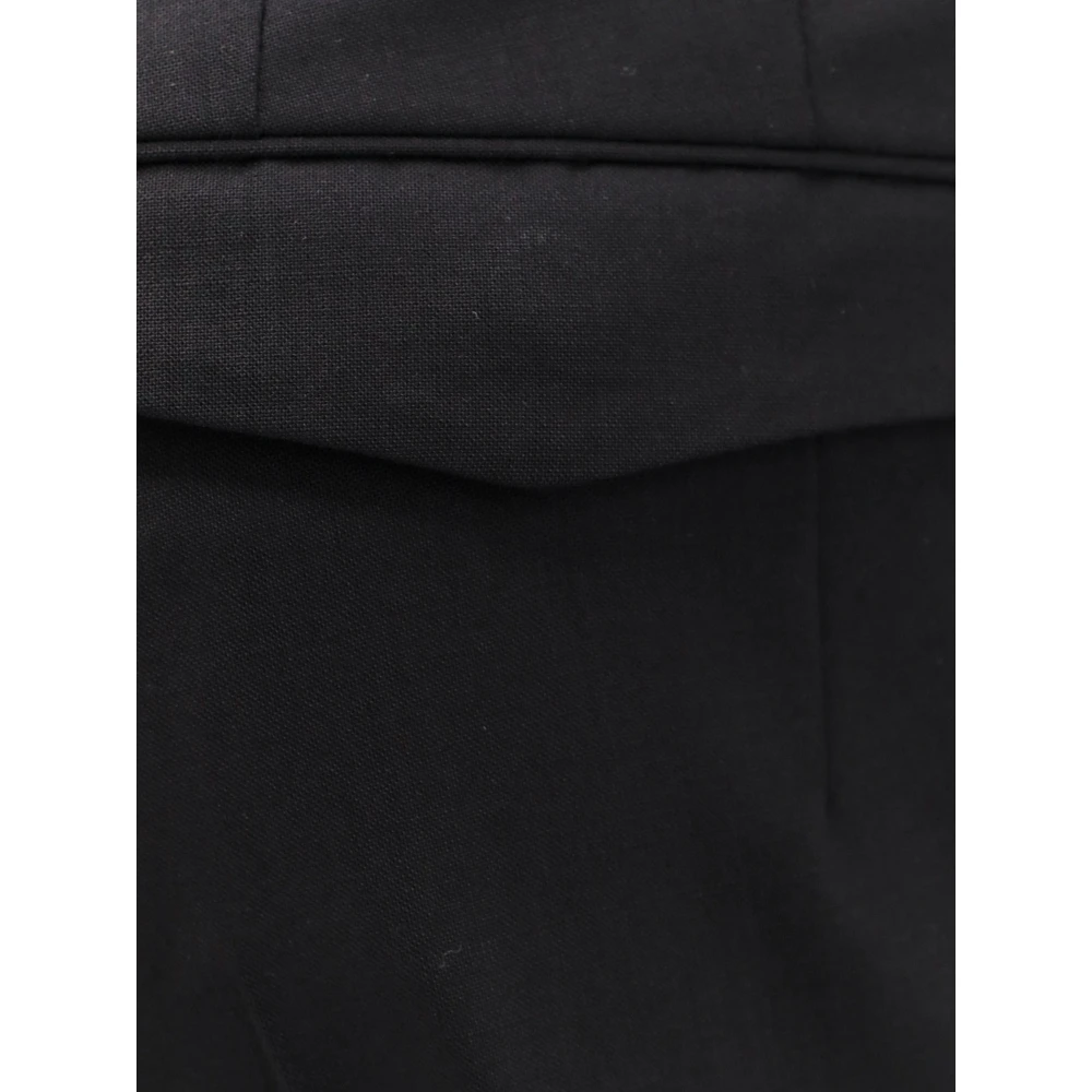 PT Torino Stretch wollen broek Black Heren