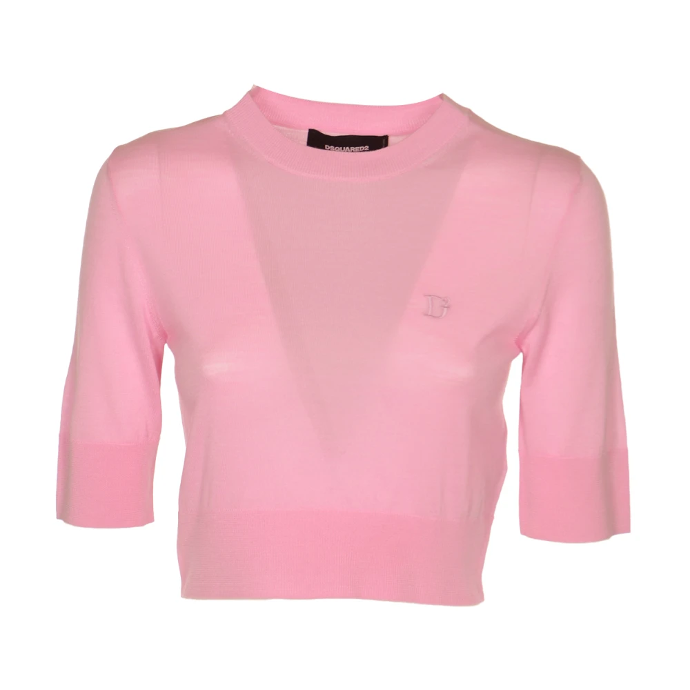 Dsquared2 Stijlvolle Sweaters Pink Dames