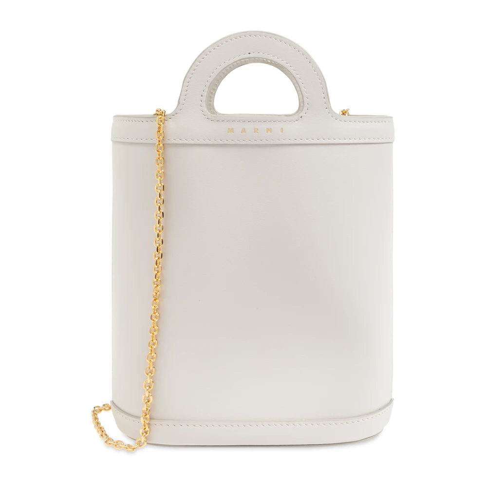 Marni Schoudertas Tropicalia Nano Beige Dames