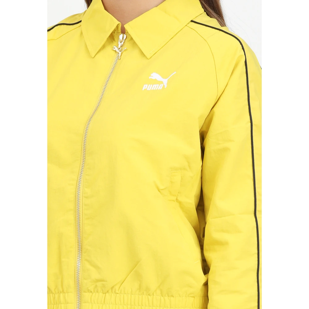 Puma Retro Windjack Play Loud T7 Yellow Dames