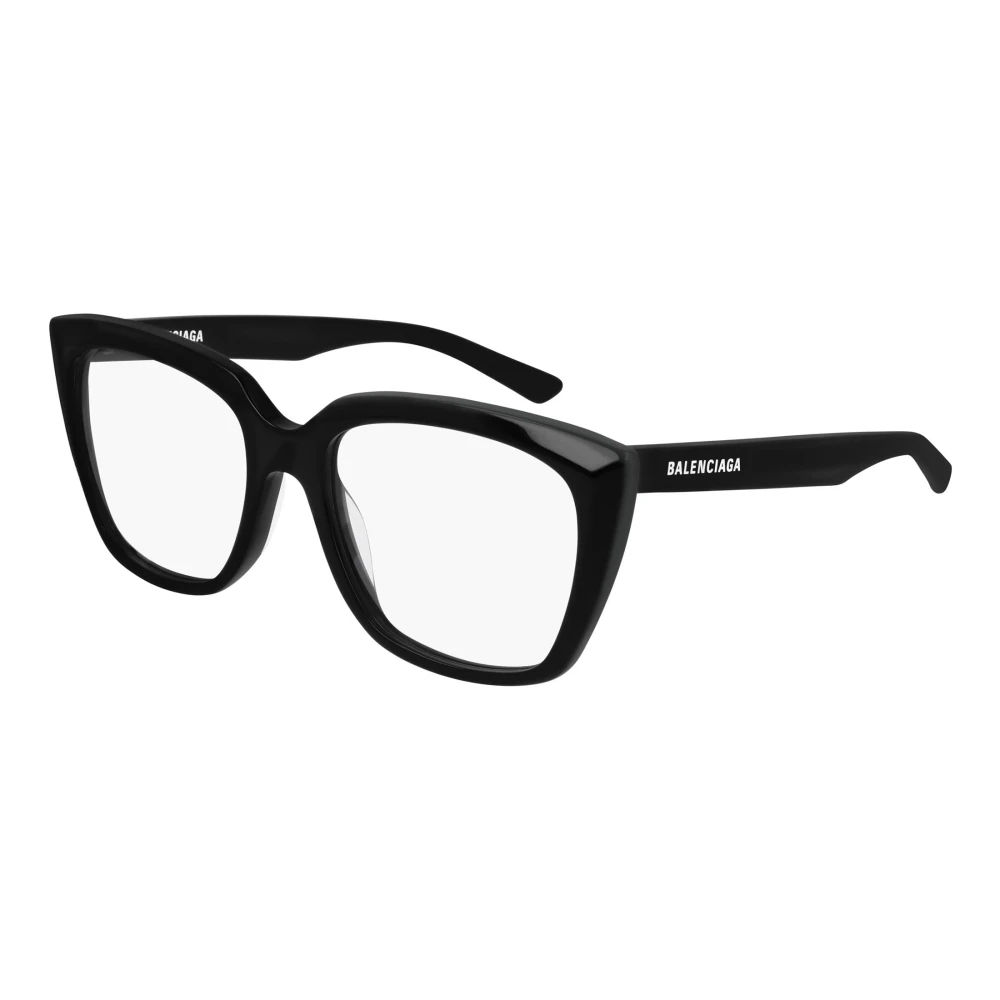 Balenciaga Unisex Black Glasses, 53 Mm, Cat-Eye Frame