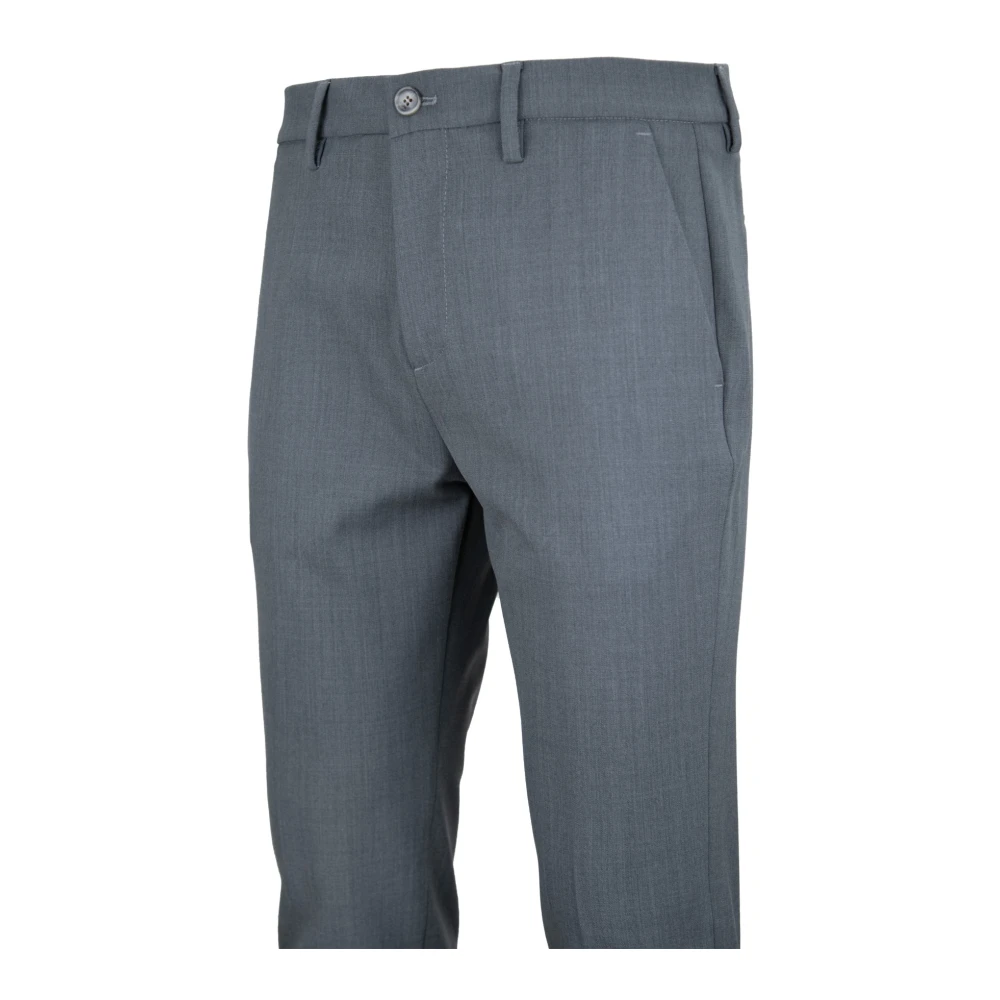 Cruna Heren knoop rits broek Gray Heren