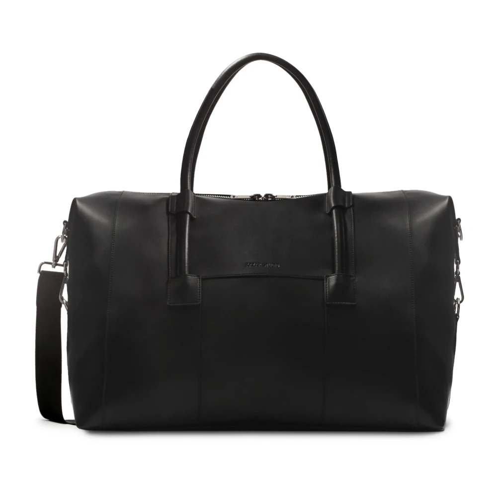 Kazar Studio Leren reistas Black Heren