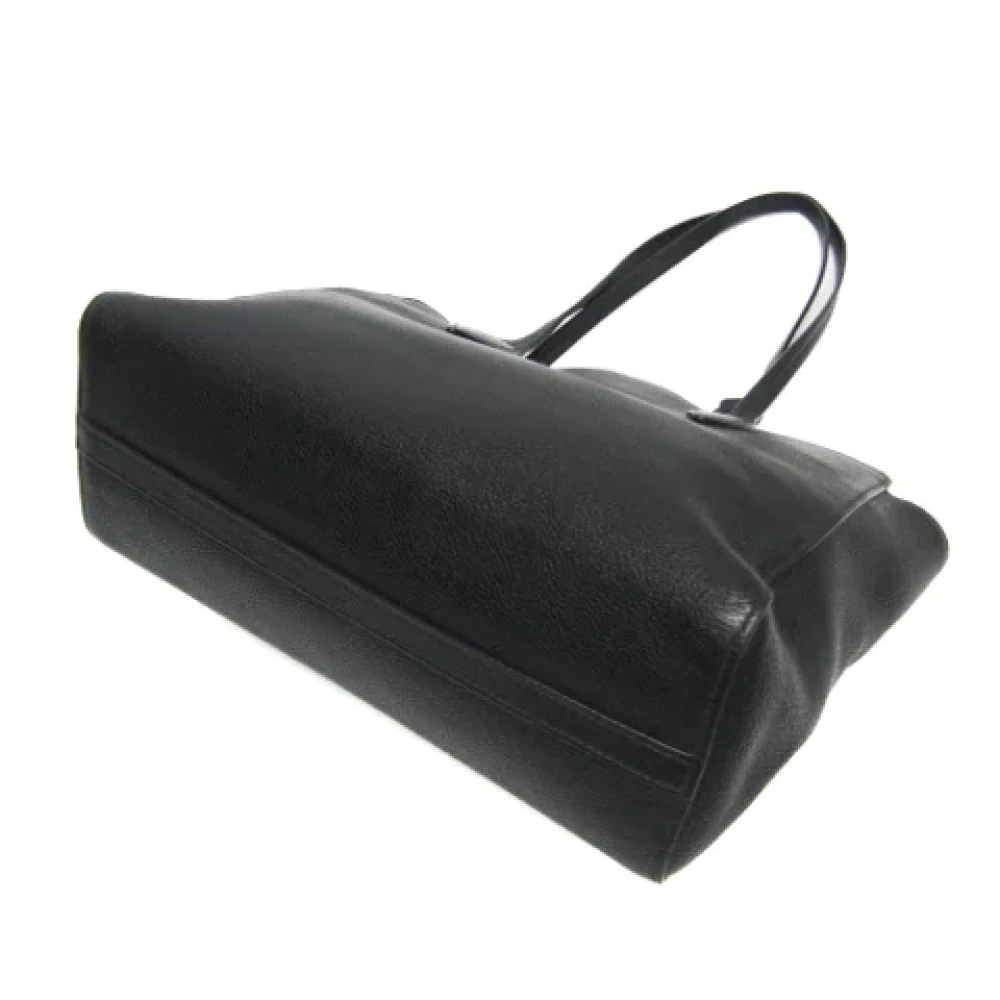 Prada Vintage Pre-owned Leather prada-bags Black Dames