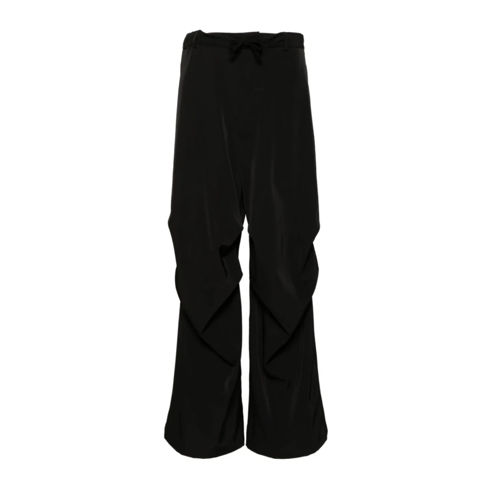 MM6 Maison Margiela Zwarte Cargo Broek Black Dames