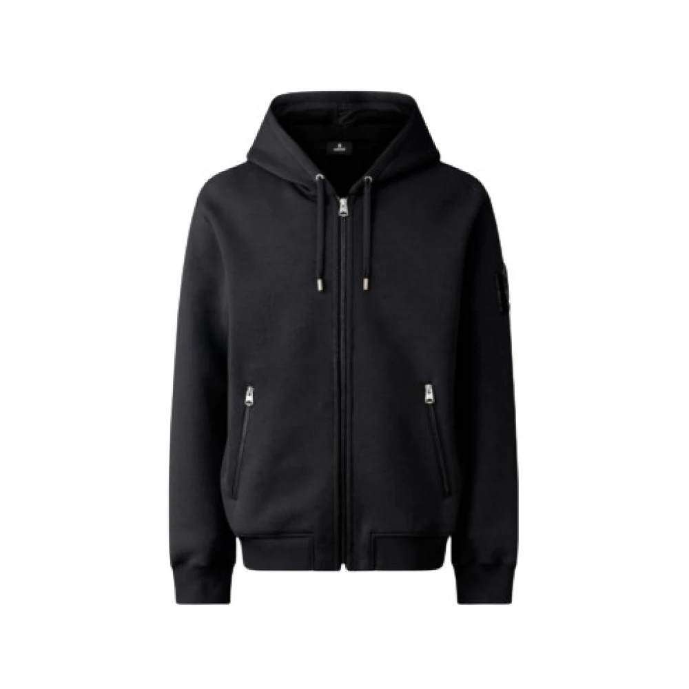 Mackage Zip-Up Hoodie Black Heren