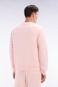 sweatshirt-surteint-a-col-rond-en-molleton-coton-rose-pale-coupe-decontractee-eden-park
