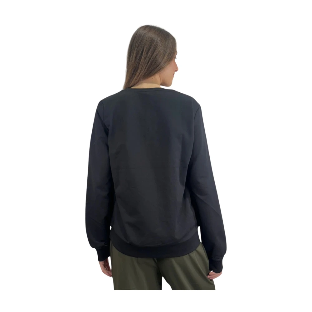Liu Jo Basic Sweatshirt Black Dames