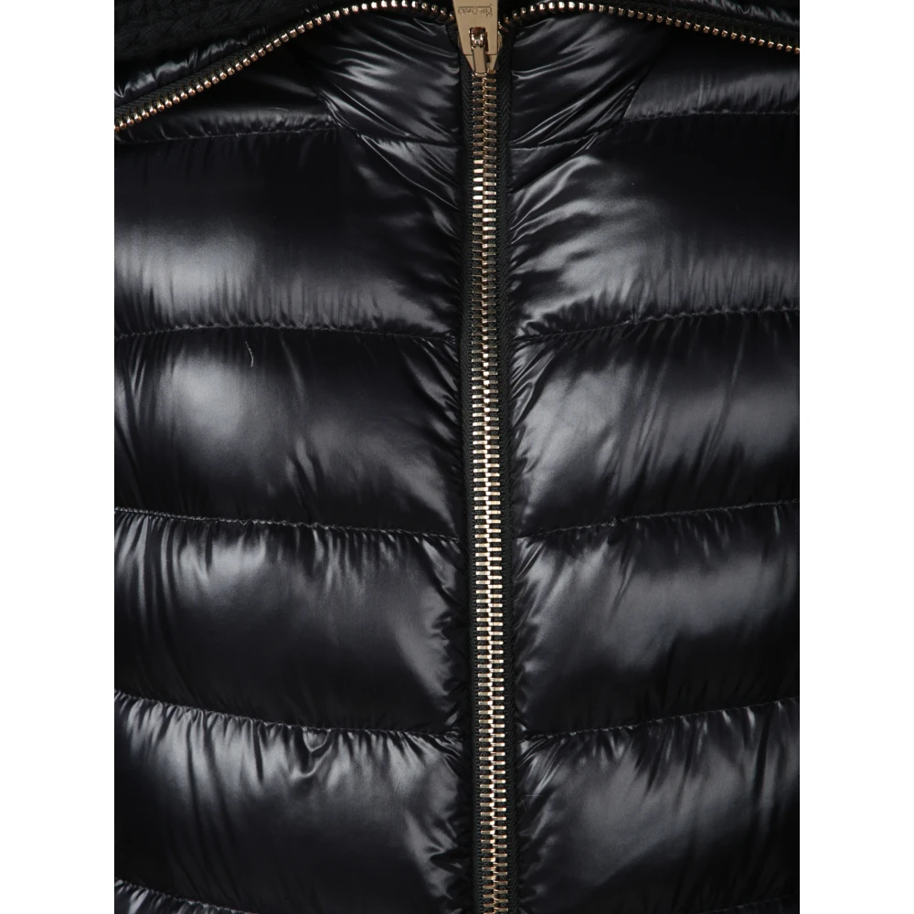 Herno Zwarte Elegante Jas Aw24 Black Dames