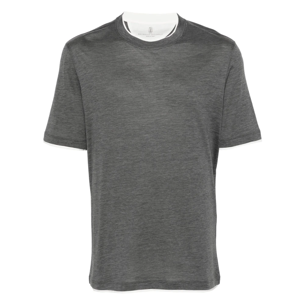 Tops > T-Shirts - - Brunello Cucinelli - Modalova