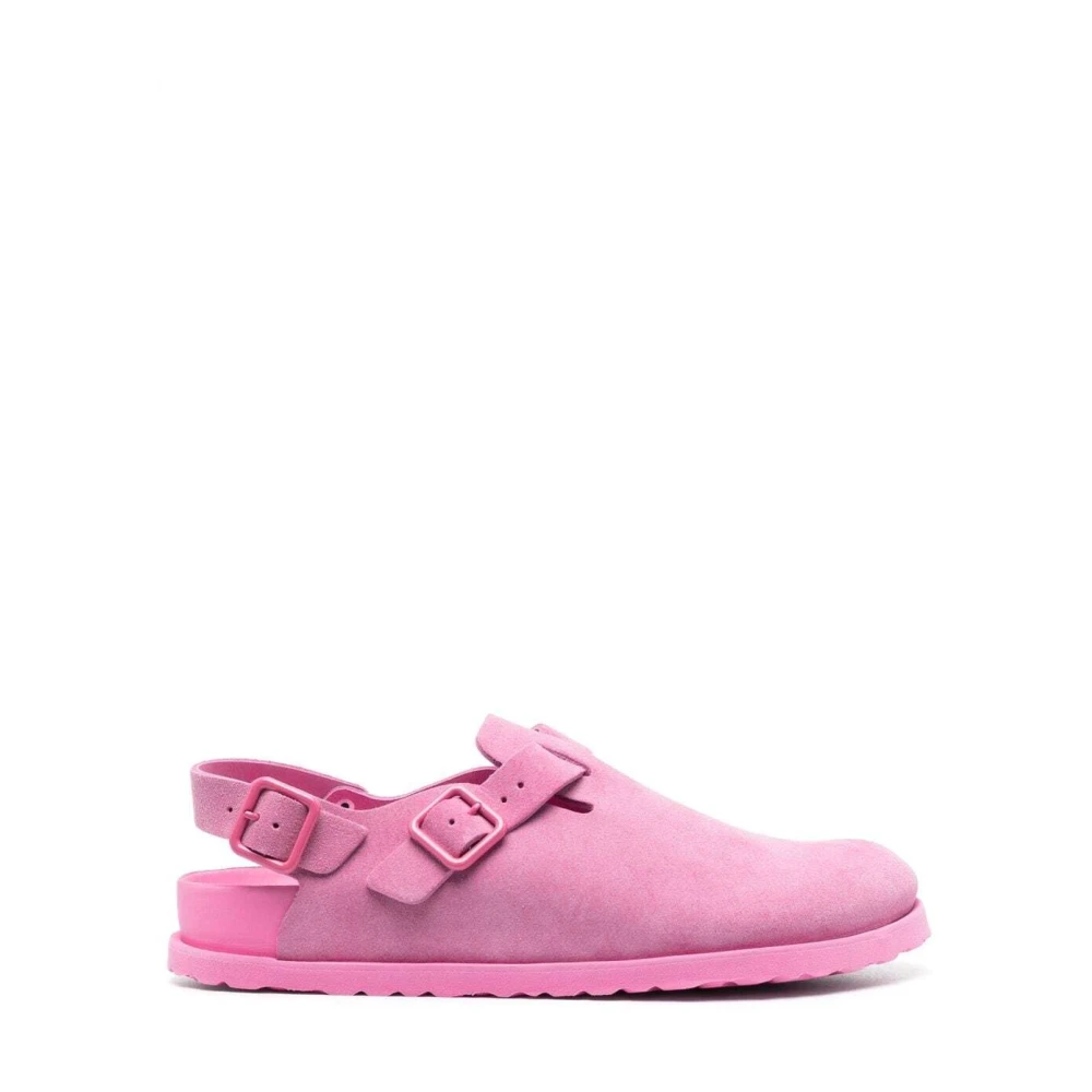 Azalea Pink Lær Sandaler